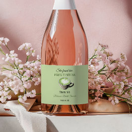 Tema de Café Elegante Combinação Perfeita Chá Verd