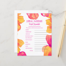 Tema de casamento do chá de panela Jogo de Escrava