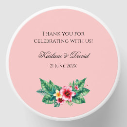 Tema de casamento floral tropical