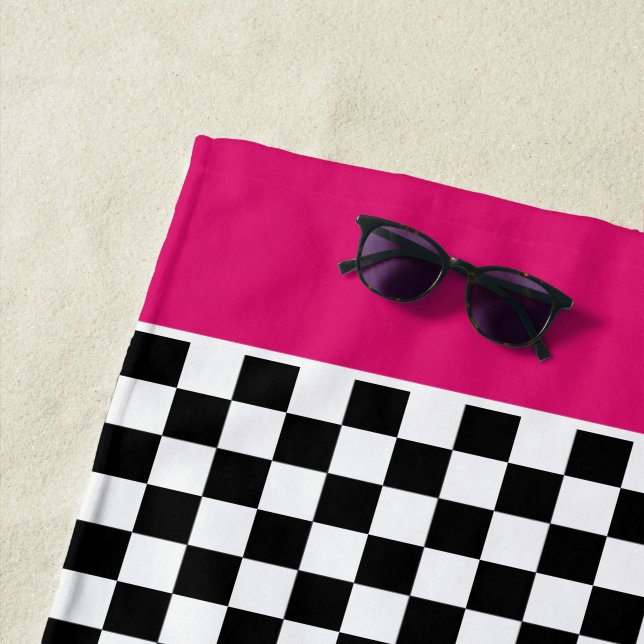 Tema de Corrida Toalha de Praia Personalizada (In Situ)