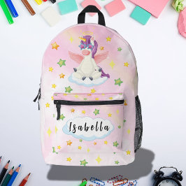 Tema de Estrela de Unicórnio Fofo para Meninas na