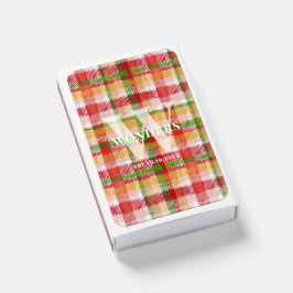 Tema de evento moderno xadrez tartan personalizado