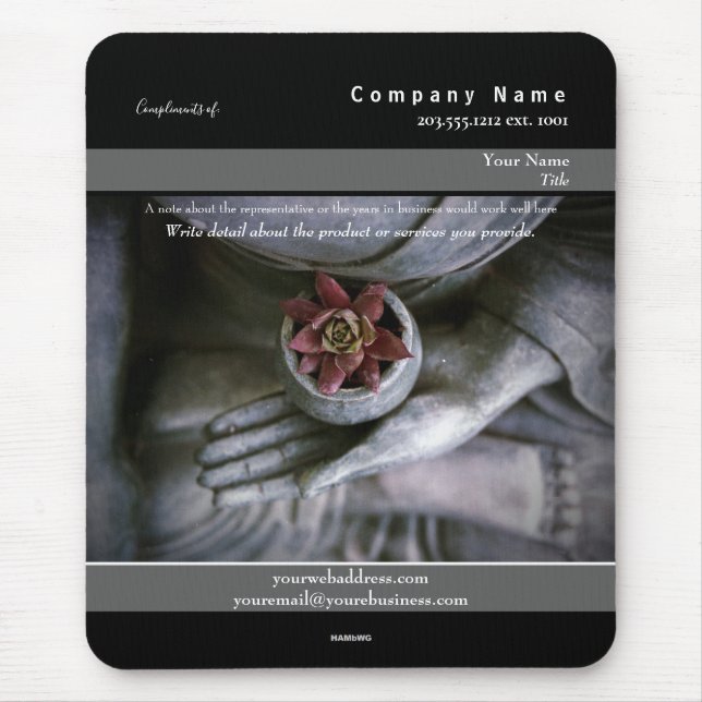 Tema de Lily do Mousepad do promocional - HAMbyWG (Frente)