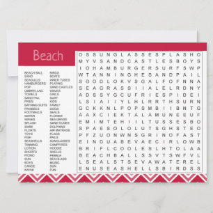 Tema de Praia Sem Cartão De Jogo