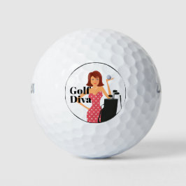 Tema Diva de Golfe Engraçado