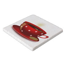 Tema do Café Marble Trivet
