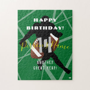 Tema do FUTEBOL Quebra-cabeça do serrote HAMbyWG