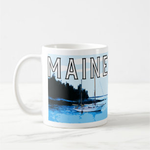 Tema do Maine caneca de café