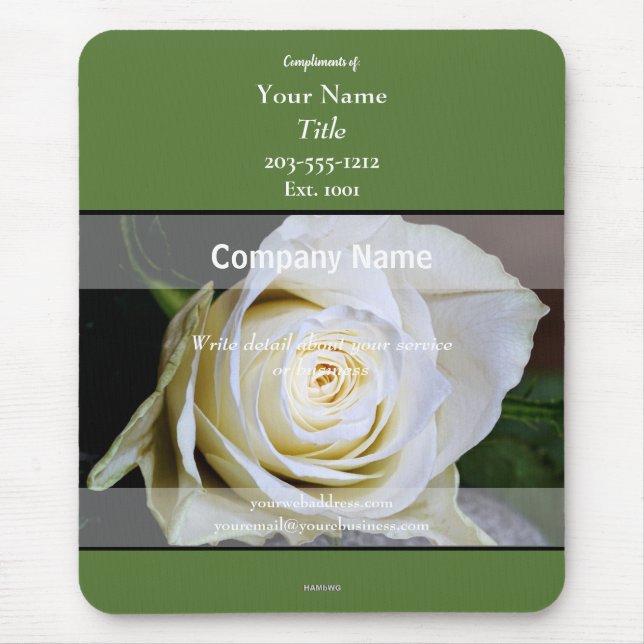 Tema do Rosa do Mousepad do promocional - HAMbyWG (Frente)