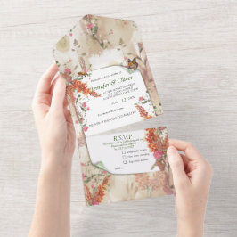 Tema Elegante em tons Neutrais do outono