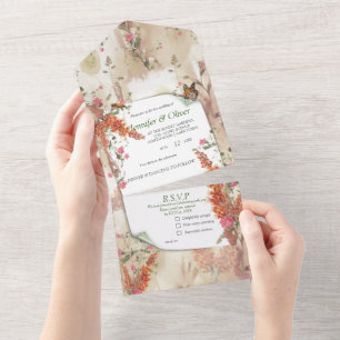 Tema Elegante em tons Neutrais do outono
