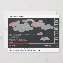 Tema fofo do YouTube revela convite de festas
