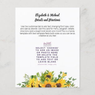 Tema Girassol Detalhes do Casamento Programa Outro