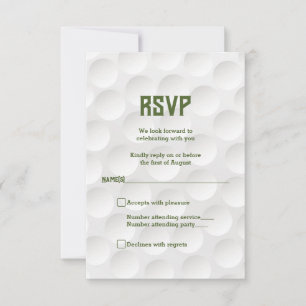 Tema Golf Bar Mitzvah RSVP