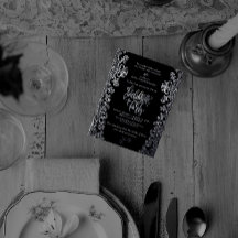 Tema Gótico Festa de solteira Preta