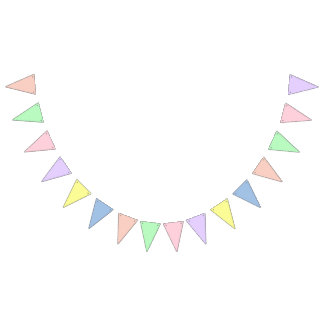 Tema Gradiente Pastel Bandeira de Sinalização Tria