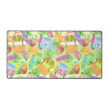 TEMA HAVAIANO DE VERÃO AQUARELA