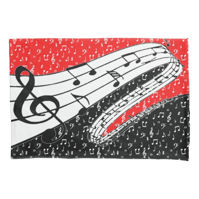 tema musical vermelho e preto (Frente)
