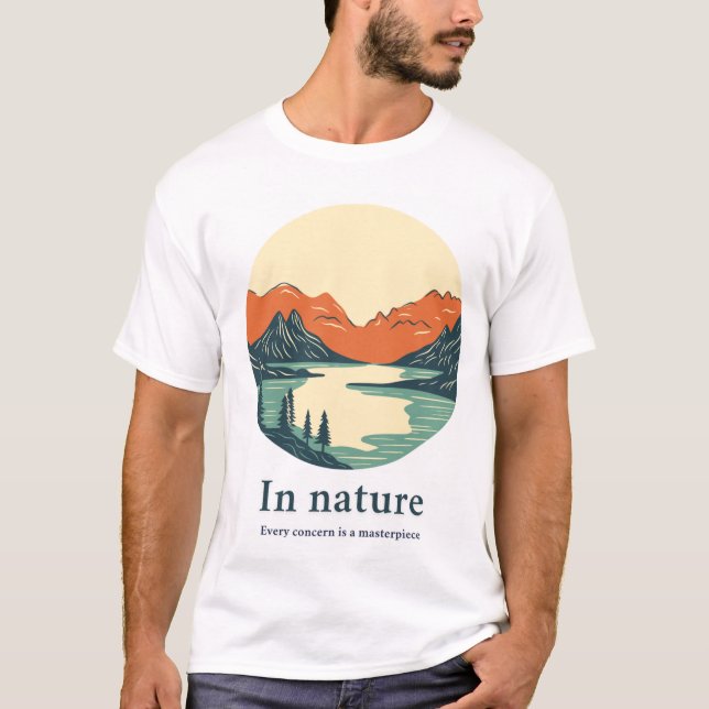 Tema natural da camisa (Frente)