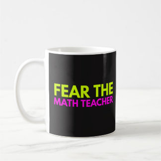Tema o professor de matemática - caneca de ensino