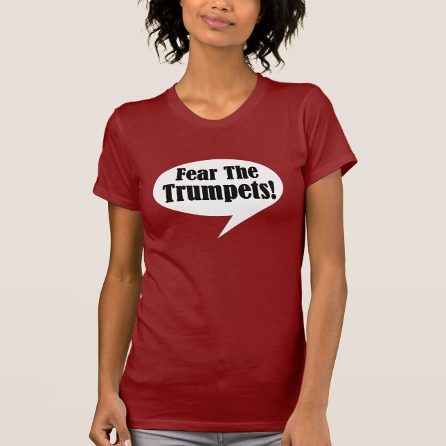Tema o t-shirt da trombeta (Frente)