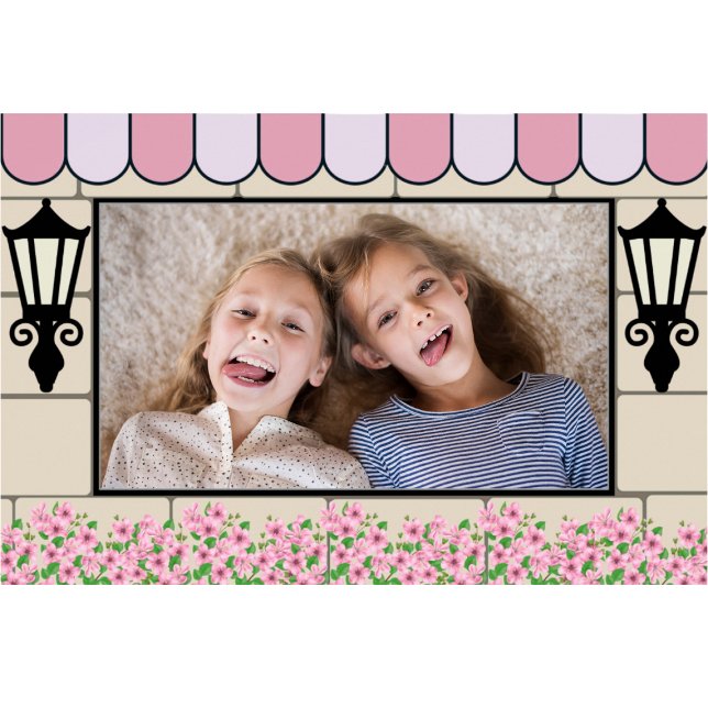 Tema parisiense francês Foto de aniversário poster (Emily in Paris theme frame)