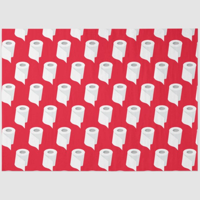 Tema Vermelho de Quarentena Engraçada de Papel de  (Frente )