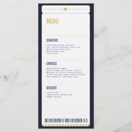 Tema Viagem da placa de menu