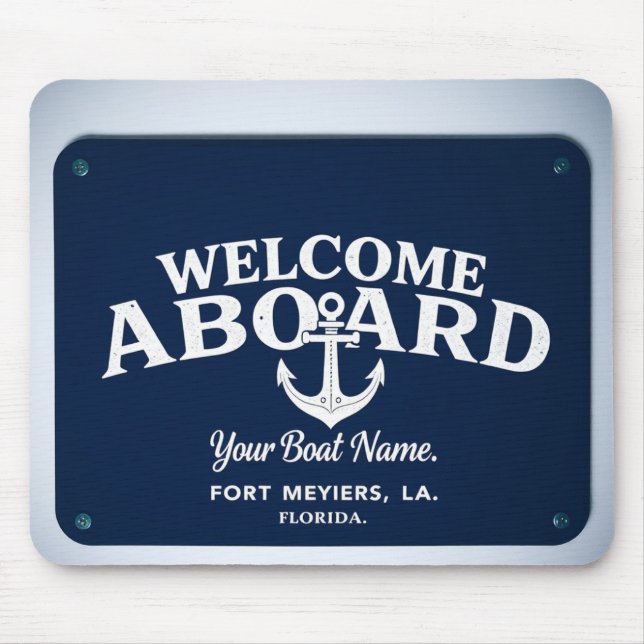 Temed do oceano Mousepad (Frente)