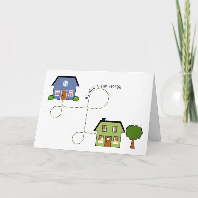 Temos Um Novo Anúncio De Endereço (Frente)