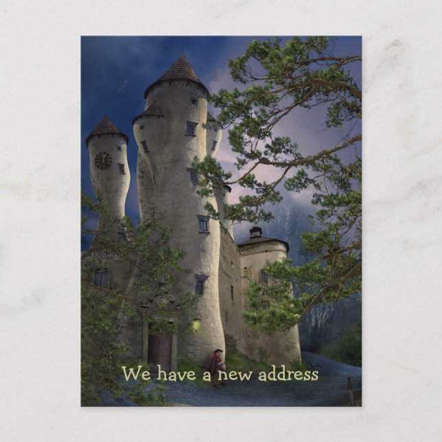 Temos um novo endereço - Convite postal (Frente)