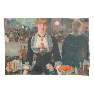 Temperamental Barman Parisiense Manet Um Bar no Fo