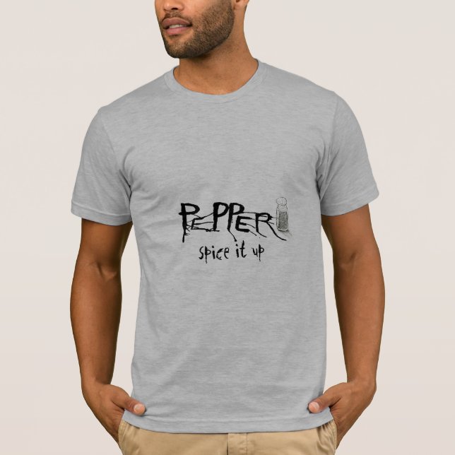 Tempere-o acima do t-shirt (Frente)
