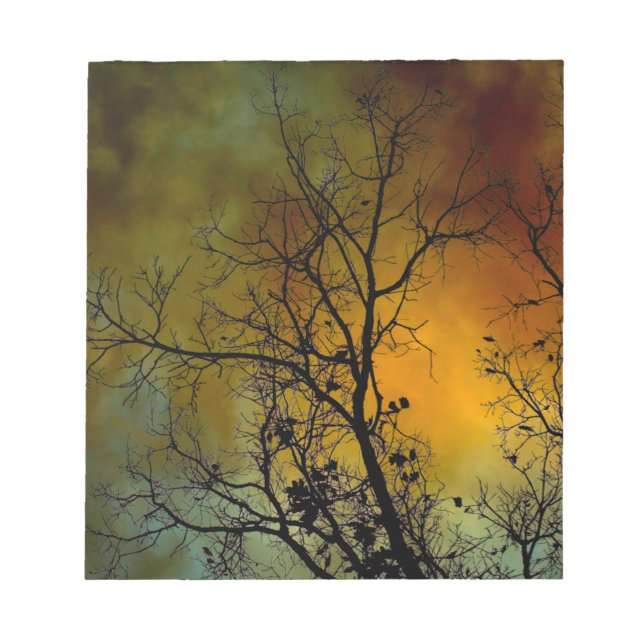 Tempestade de manhã com bloco de notas (Frente)