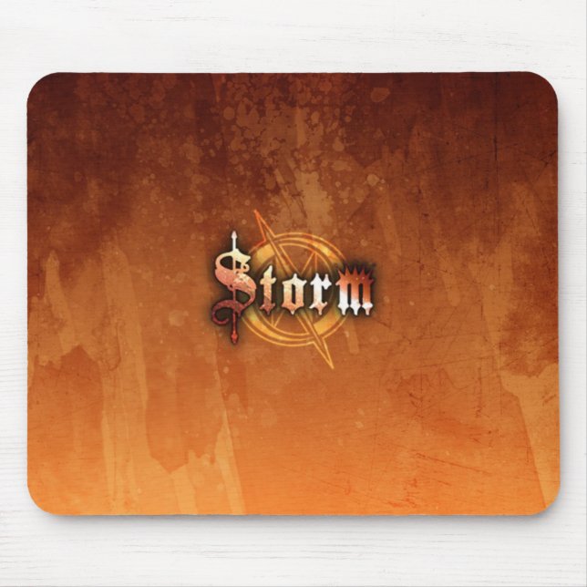 Tempestade Mousepad - (RustRed) (Frente)