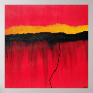 "Tempestade" por SHEIL Poster Impressão