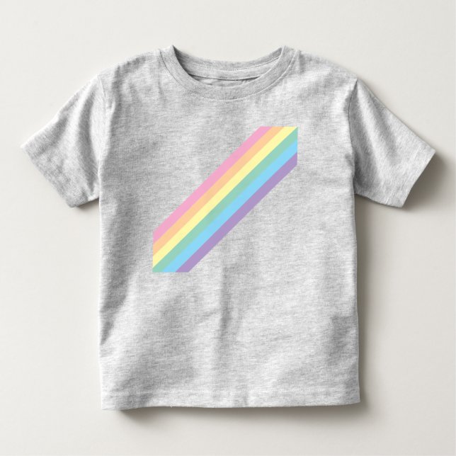 Tempestade Sky & Rainbow Toddler's T-Shirt (Frente)