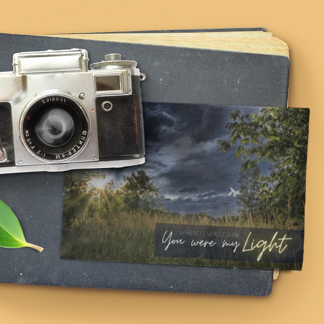 Tempestade Tempo Escuro Cartões de agradecimentos  (Criador carregado)