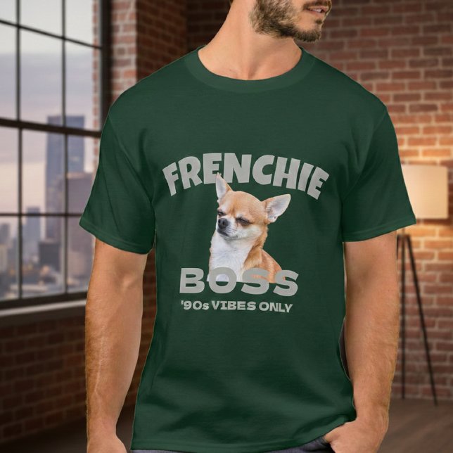 Template Men's T-Shirts Pet Puppy Custom Frenchie  (Criador carregado)
