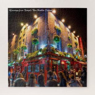 Temple Bar Dublin Irlanda. Quebra-cabeça