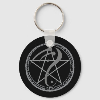 Temple House Sahjaza emblem chaveiro