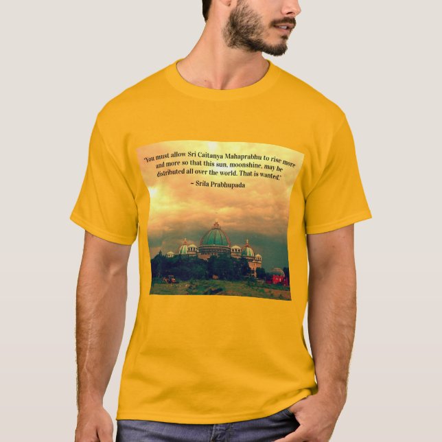 Templo da camisa Vedic do planetário (Frente)
