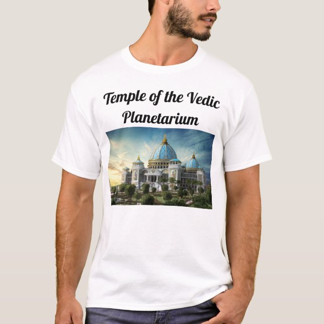 Templo da camisa Vedic do planetário (Frente)