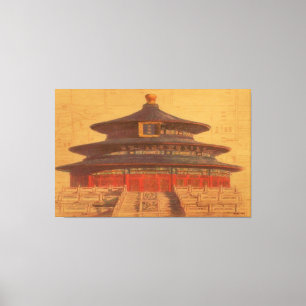 Templo De Canvas Pesada