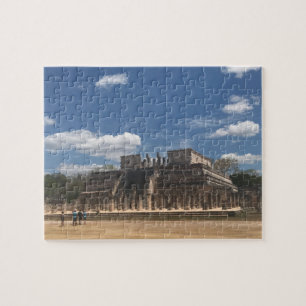 Templo de Chichen Itza do quebra-cabeça de serra