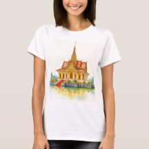 Templo de Sião Pacífico com T-shirt