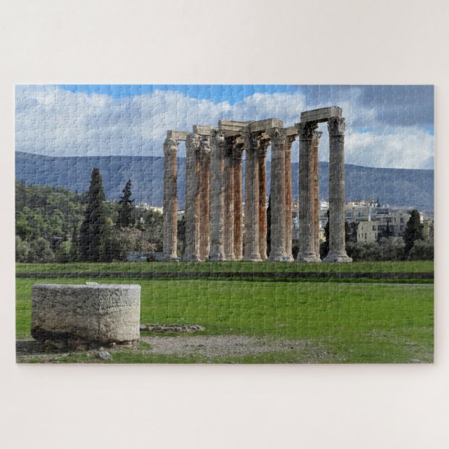 Templo de Zeus Jigsera Quebra-cabeça (Horizontal)