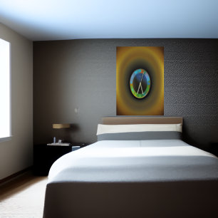 Tempo de espera para ninguém   AI Art Poster