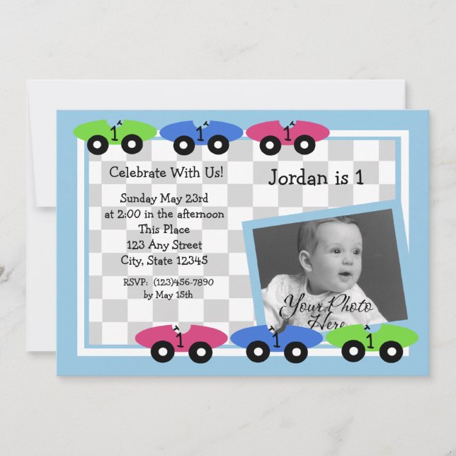 Tempo de Raça/ Convite Fotográfico 2 (Frente)