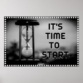 "Tempo" Poster de Wall art Positivo